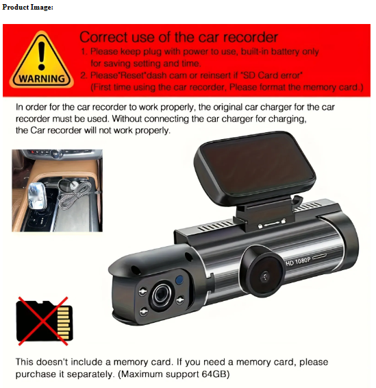RoadCore Dash Cam